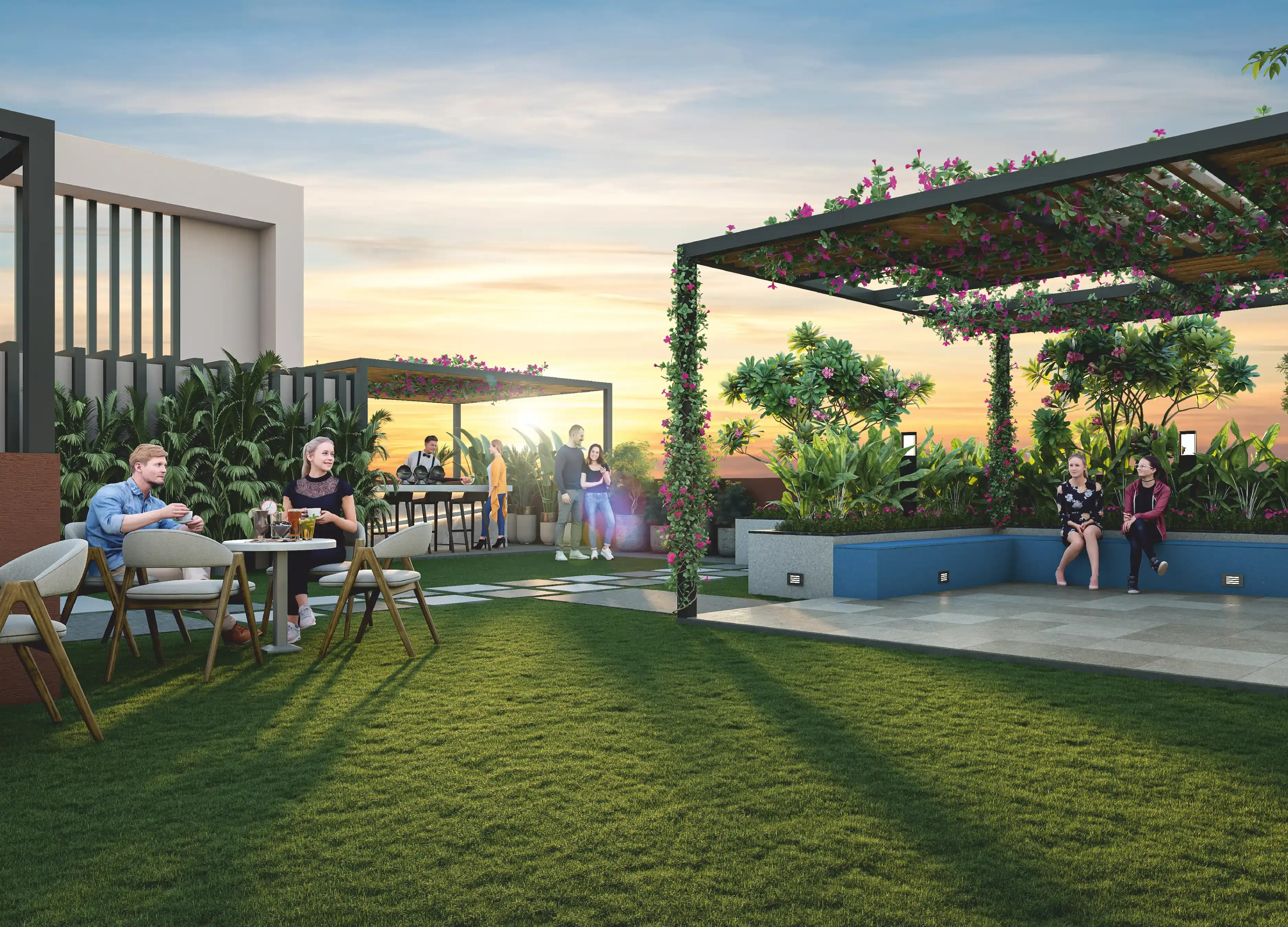 Amara – yoga and meditation area